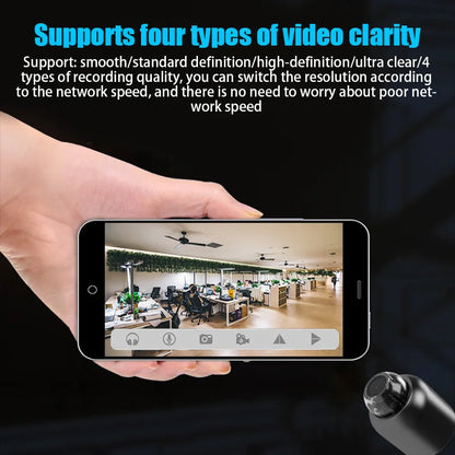Mini Camera 1080P Clear Night Vision Lightweight Portable Premium Cams Motion Detection Wireless Surveillance Protection Cam…
