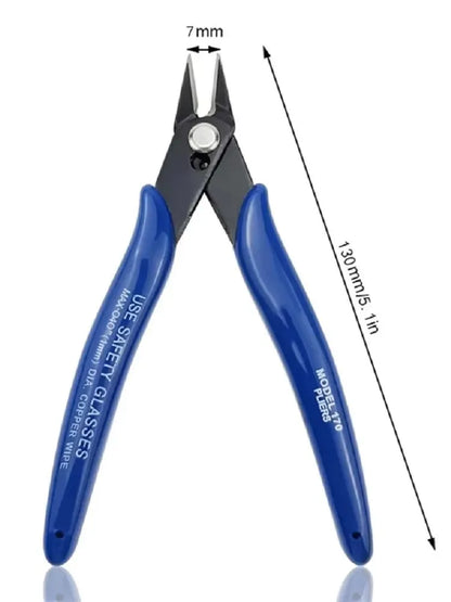 Bomurphy Diagonal Pliers Carbon Steel Pliers Electrical Wire Cable Cutters , Wire Snips for Electronics Soft Copper Jewelry…