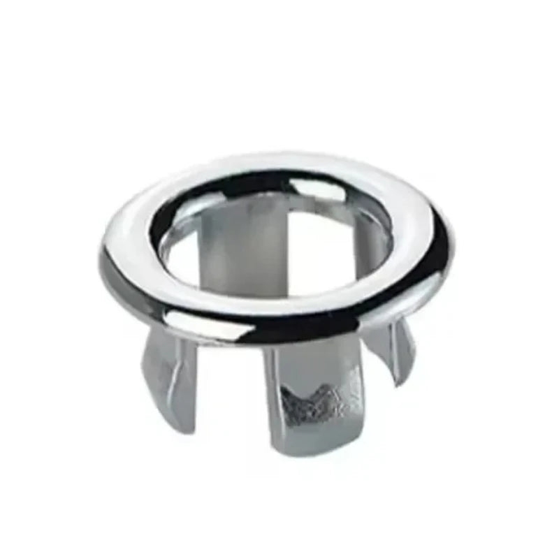 Kitchen Bathroom Basin Circular Overflow Drain Cover Decoration Bathtub Sink Hole Overflow Hollow Washbasin Overflow - image…