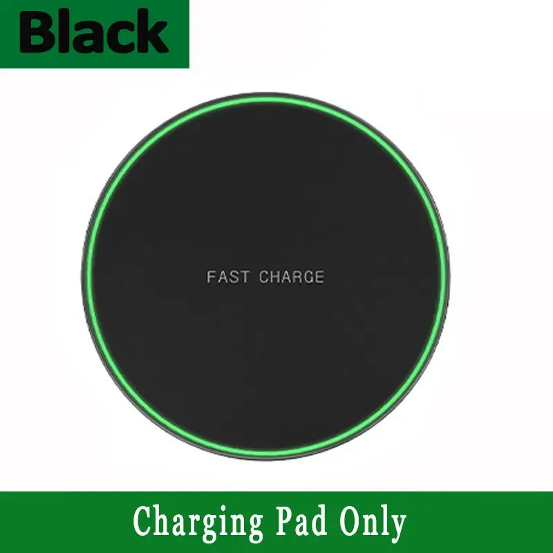 100W Fast Wireless Charger Pad For iPhone 15 14 13 12 X Pro Max 8 Samsung Galaxy S23 Xiaomi Wireless Charging Station Charge…