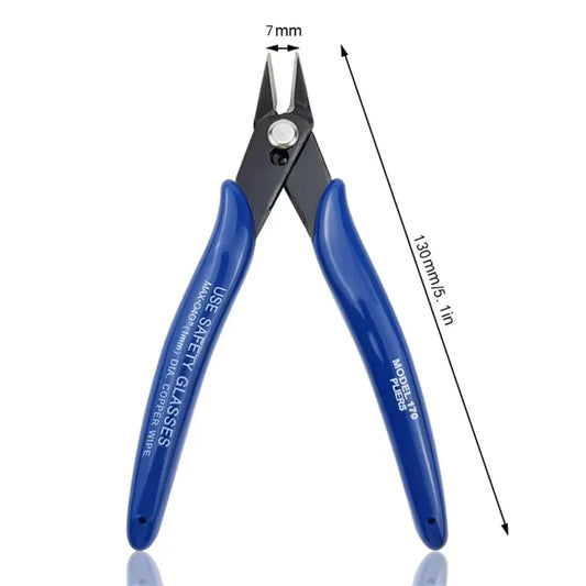 Bomurphy Diagonal Pliers Carbon Steel Pliers Electrical Wire Cable Cutters , Wire Snips for Electronics Soft Copper Jewelry…