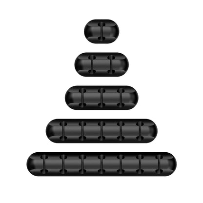 Silicone USB Cable Organizer USB Charging Cable Winder Desktop Tidy Management Clips Cable Holder For Mouse earphone Accesso…