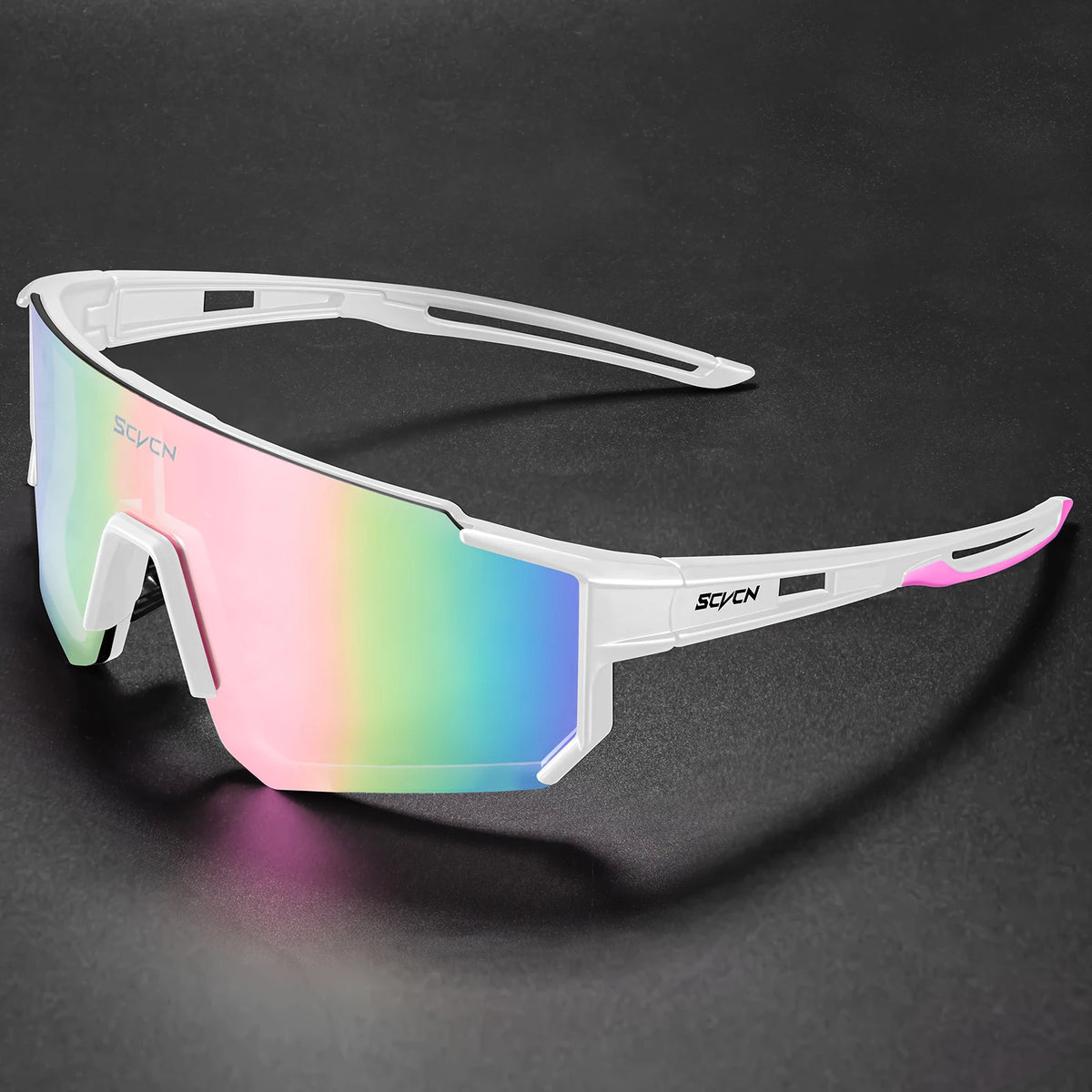 SCVCN New Outdoor Cycling Sunglasses Men Road Driving Bike Glasses Sports Mountain Climbing Women Bicycle Cycling UV400 Gogg…