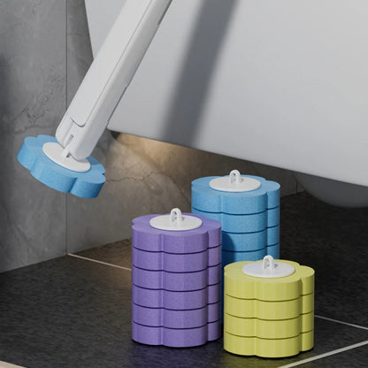 6/18/36-Pack Disposable Toilet Brush Heads - No-Corner Cleaning & Easy Replacement | Hygienic Bathroom Essentials - image 5
