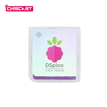 Chiscart DSpico Game Reader Cart Injection Molded Transparent Case with RP2040 MCU For NDS NDSL DSi 3DS Console