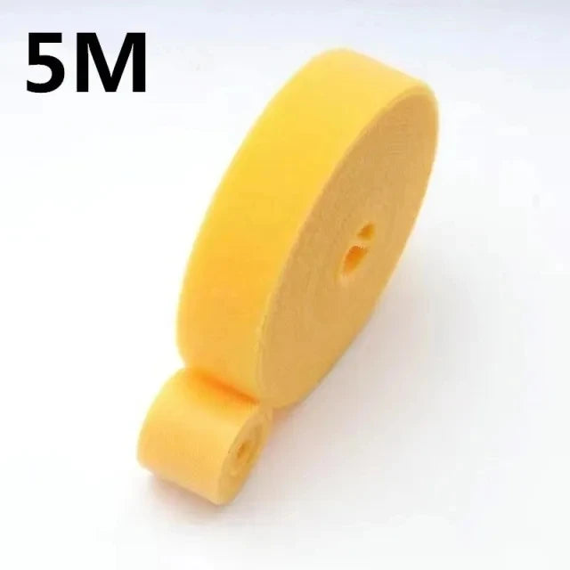1/5M Cable Organizer Cable Management Wire Winder Tape Earphone Mouse Cord Management Ties Protector For iPhone Xiaomi Samsu…