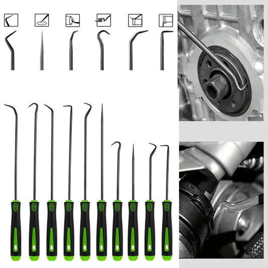 10/4Pcs Precision Pick and Hook Set, Car Auto Oil Seal/O-Ring Seal Gasket Pick Mini Precision Hooks Professional Puller Remo…