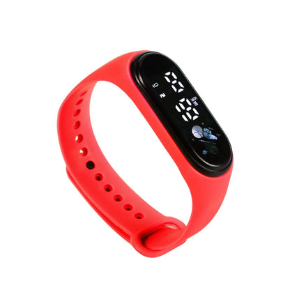 Kawaii Smart Watch For Kids Fashion Outdoor Waterproof Sports Kids' Watches Boy Girls Digital Watches Silicone montre enfant…