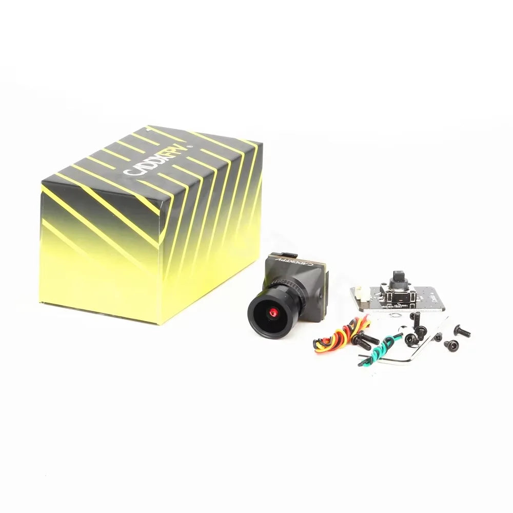 CADDX Ratel Pro FPV Camera 1/ 3/ 5PC 1500TVL 2.1mm Lens 16:9/4:3 NTSC/PAL FOV125° Blacklight Night Vision Camera For RC Dron…