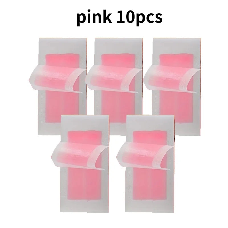 Professional Warning Tapes For Summer Hair Removal, Double Face Cold Warning Paper For Legs, Body, Face,6 Sticks, 10/20 Stic…