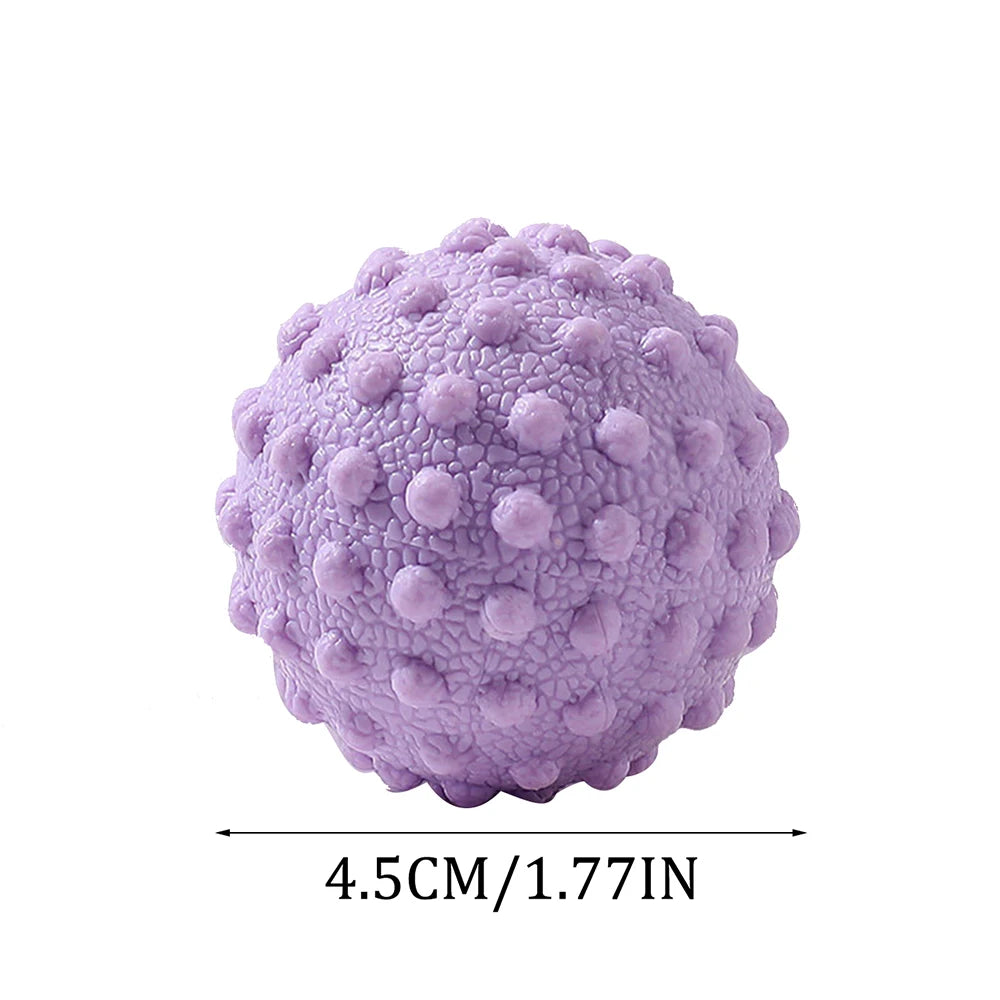 Fascia Ball Raised Point Massage Ball TPR Posture Master Yoga Ball Waist and Back Foot Massage Ball - image 6