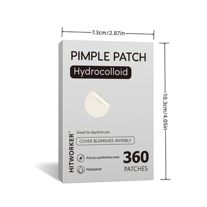 360pcs Face Acne Patch Invisible Skin Care Pimple Acne Patches Anti-inflammatory Healing Absorbing Spot Sticker Covering Acn…