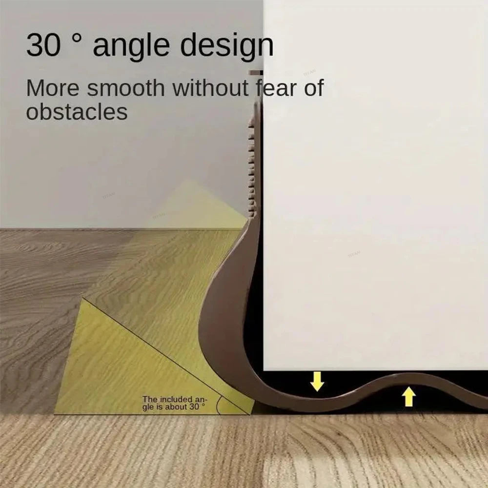 Flexible Door Bottom Sealing Strip Door Gap Soundproofing Wind and Dust Proof Weather Strip Under Door Draft Stopper Tape -…