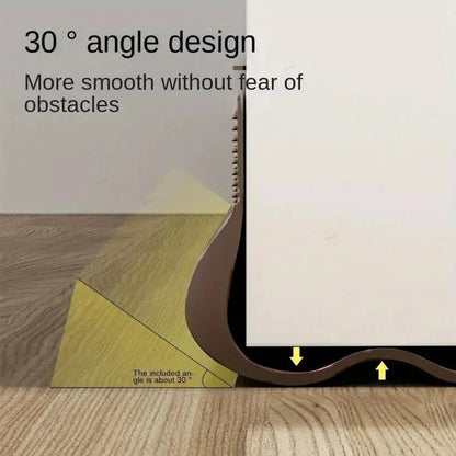 Flexible Door Bottom Sealing Strip Door Gap Soundproofing Wind and Dust Proof Weather Strip Under Door Draft Stopper Tape -…