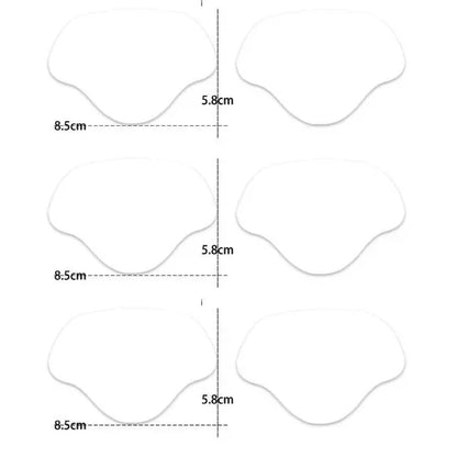 6pcs Sports Shoes Repair Stickers Suede Heel Protector Anti-Wear Repair Holes Self-adhesive Patches Insoles Pad Foot Care In…