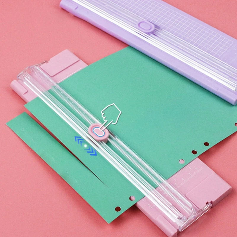 A4 Mini Paper Trimmer Paper Cutter Cutting Machine for Craft Paper Card Photo Laminated Paper Scrapbook Home Crafts Tools Ne…