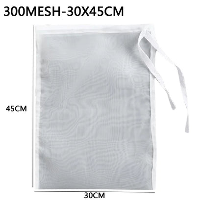 Nylon Filter Bags Vegetable Milk Strainer Sieve Drain Tea Filter Net Bag Kitchen Gadgets For Home Food Cheese Cloth Honey Si…