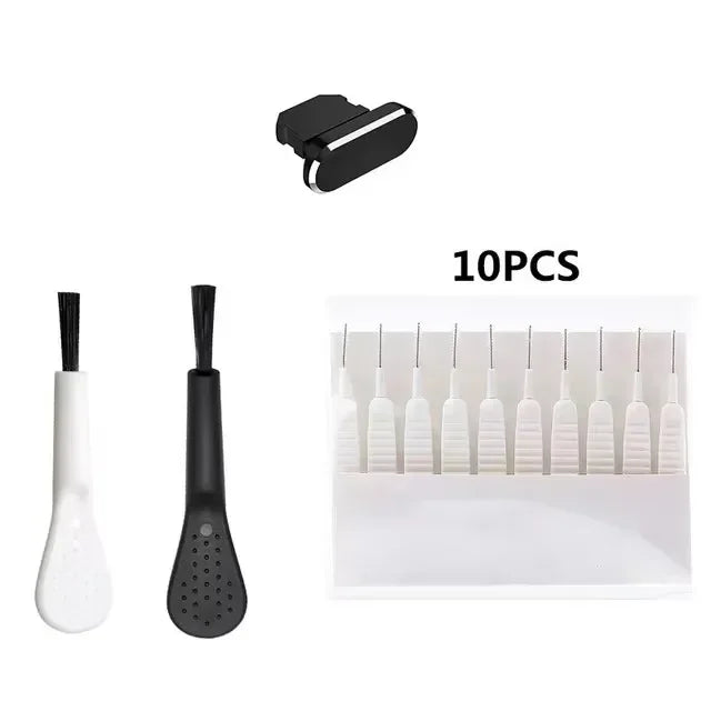 Cell Phone Charging Port Dust Plug with Cleaning Brush for IPhone 15 14 13 16Pro Max Plus Samsung Xiaomi IOS Type C Cleaner…