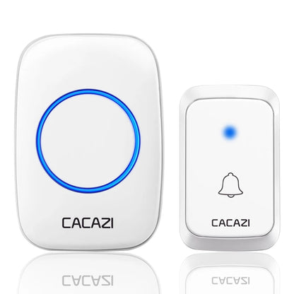 CACAZI A06 DC battery-operated Wireless Waterproof Doorbell 300M Remote 36 chimes Cordless Home Cordless Call Bell - image 11