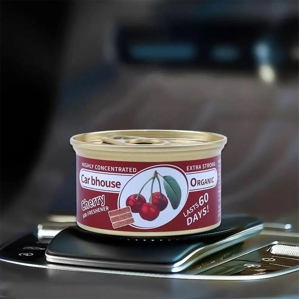 Car Flavoring Car Air Fresheners Perfume Canned Wood Blocks Coffee Flavor Long-Lasting Auto Aromatherapy Car Deodorant Suppl…