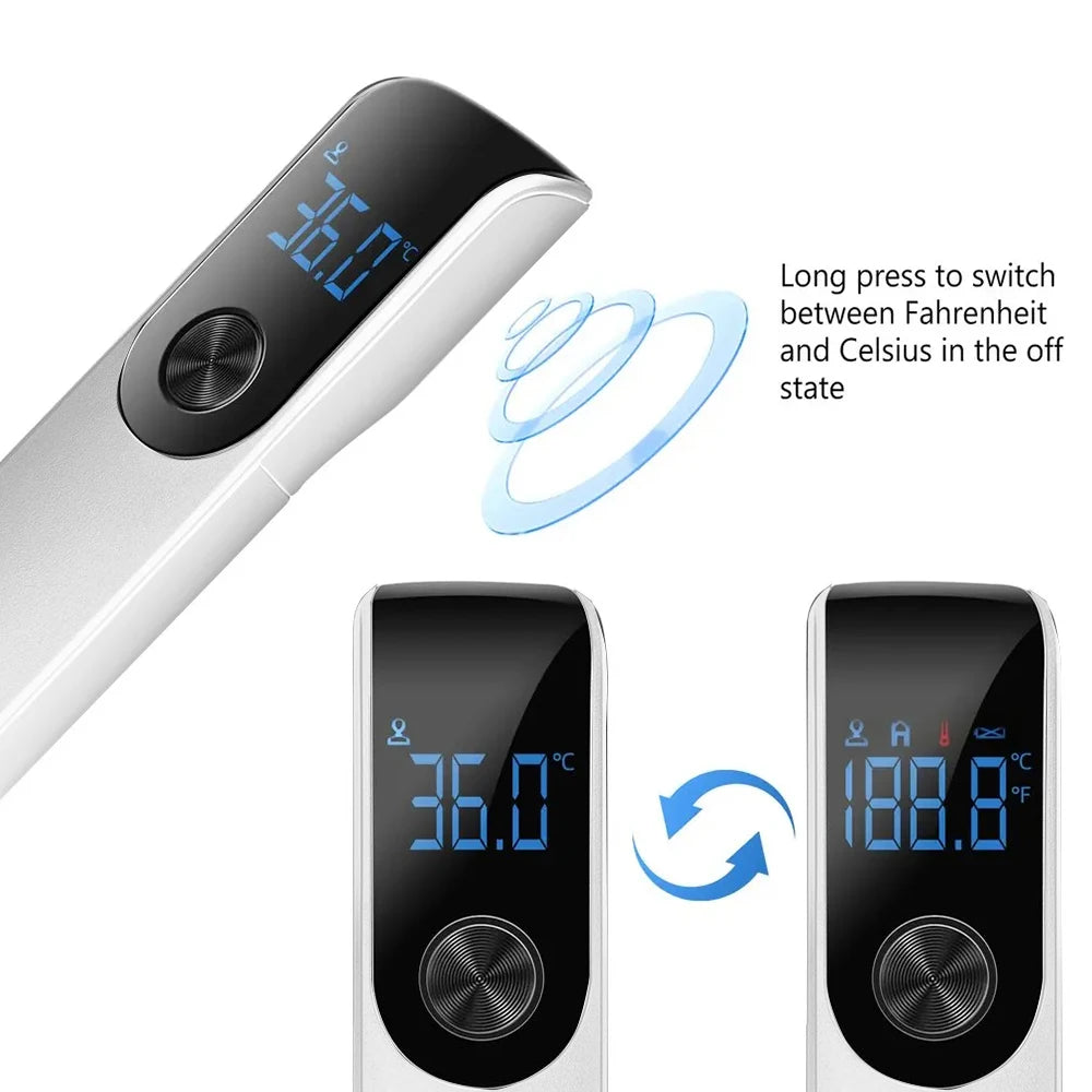Medical IR Fever Thermometer Digital Ear Thermometer Child Adult Non-contact Body Temperature or Mini Oximeter Blood Oxygen…