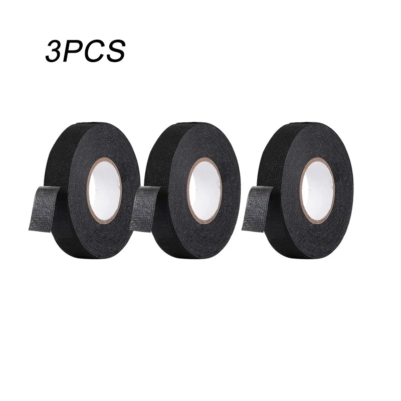 Electrical Insulating Tape Heat Resistant Harness Tape 9/15/50MM Car Cable Harness Wiring Loom Protection Waterproof Tape -…