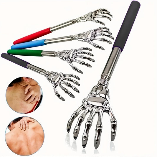 Portable Extendable Back Scratcher Stainless Steel Telescoping Back Scratcher for Both Human and Pets Extendable Back Massag…