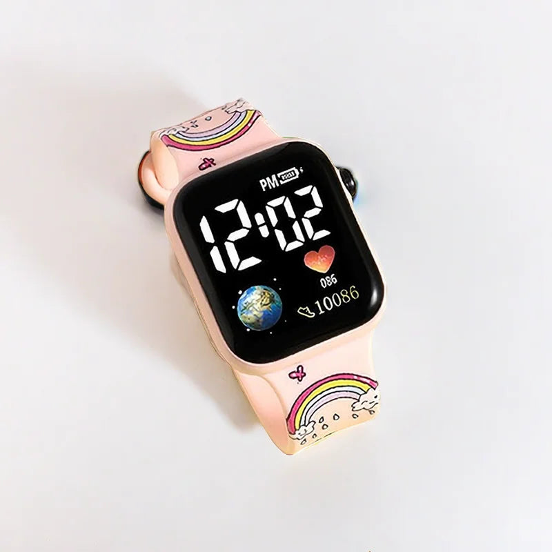 New Stitch Children Watches Girls Reloj Inteligente Para Niños Niña Reloj Hello Kitty Digital Watch Women Relógio Infantil -…