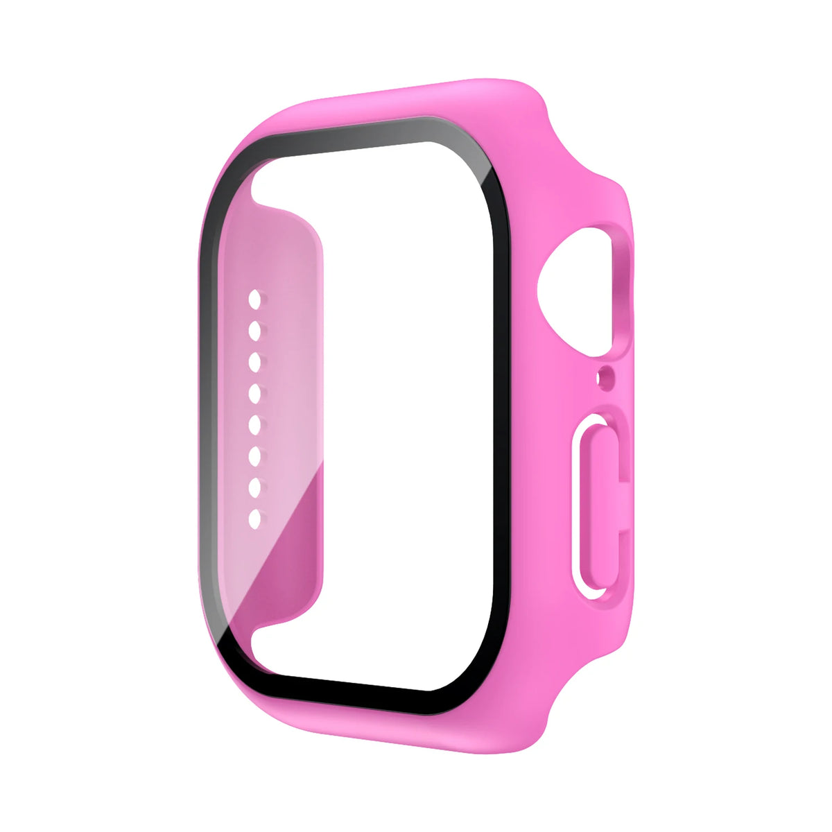Tempered Glass+Case For Apple Watch 38mm 40mm 41mm 42mm 44mm 45mm 46mm Screen Protector Protective Cover iWatch 10 8 7 9 6 S…