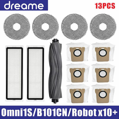 Dreame L10s Ultra / S10 Pro Accessories Mijia Omni 1S B101CN Robot X10+ Vacuum Main Side Brush Filter Mop Parts - image 13