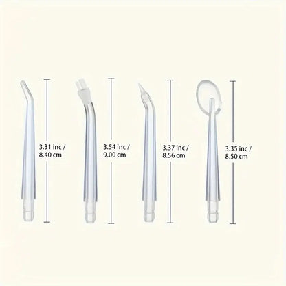 8 Pcs/Set Replaceable Oral Dental Nozzles for Oral Irrigator Dental Water Jet Water Pick Mouthwasher Flosser - image 3