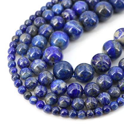 Natural Stone Beads Blue Tiger Eye Crystal Amethyst Rose Quartz Gemstone Bead for Jewelry Making Bracelet Necklace 4/6/8/10M…