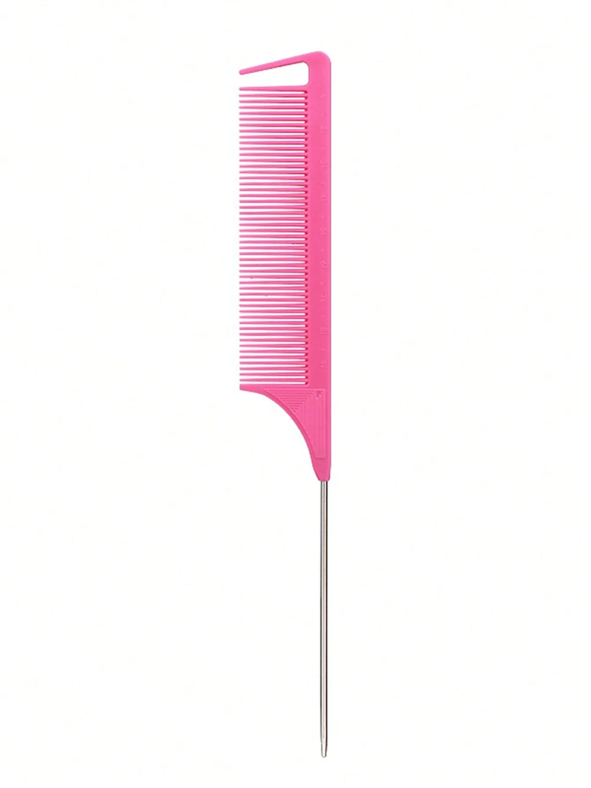 stainless steel pointed tail hair, hair comb hair brush salon hair styling tool hair comb, Special for real hair wigs - imag…