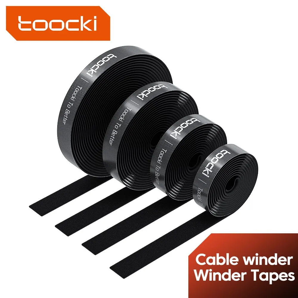 Toocki Organizer Wire Winder Ties Earphone Mouse Cord Management USB Charger Cable Protector For iPhone Samsung Xiaomi - ima…
