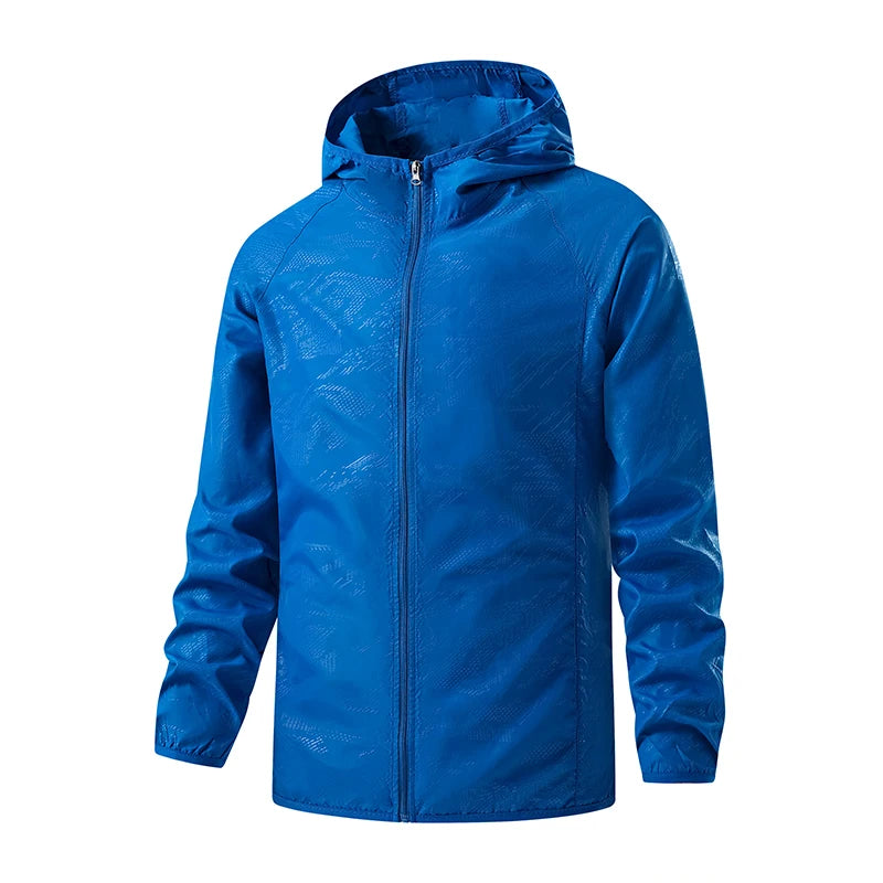 LNGXO Waterproof Hiking Jackets for Men and Women Sun Protection Windbreaker Camping Climbing Rain Coat Unisex Portable Clot…