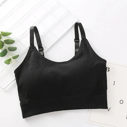 Sexy Underwear Women Gather No Steel Ring Lingerie Bra Tube Top Wrapped Chest Beauty Back Actival Cotton Thin Section Tube T…