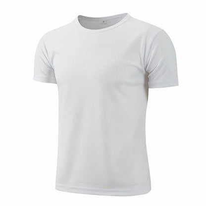 Men Women Quick Dry Short Sleeve Sport T Shirt Gym Jerseys Fitness Shirt Trainer Running T-Shirt Teenager Breathable Sportsw…