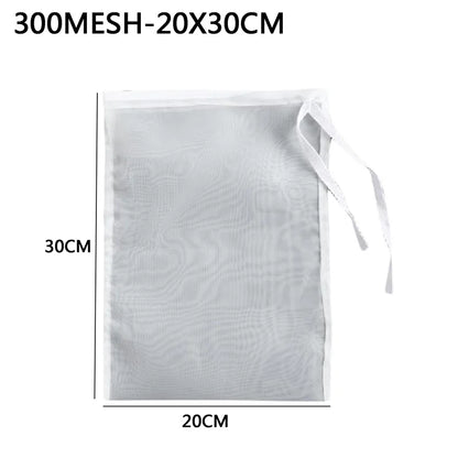 Nylon Filter Bags Vegetable Milk Strainer Sieve Drain Tea Filter Net Bag Kitchen Gadgets For Home Food Cheese Cloth Honey Si…