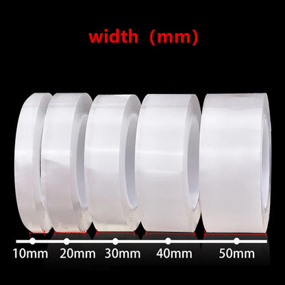 1/3/5m Nano Tape Double-Sided Adhesive Tape Traceless Waterproof Tape For Bathroom Kitchen Sink Tap Gel Sticker - image 3