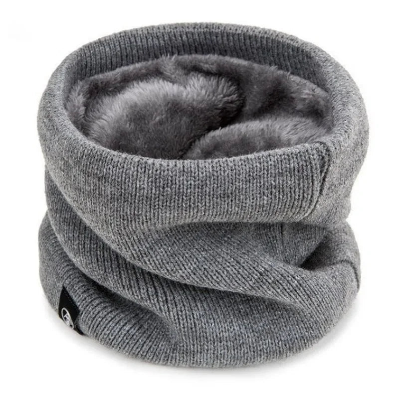 Knitted Neck Warmer Sports Scarf Fashion Soft Women Men Face Cover Winter Skating Running Hiking Scarves Thick Cold-proof Co…
