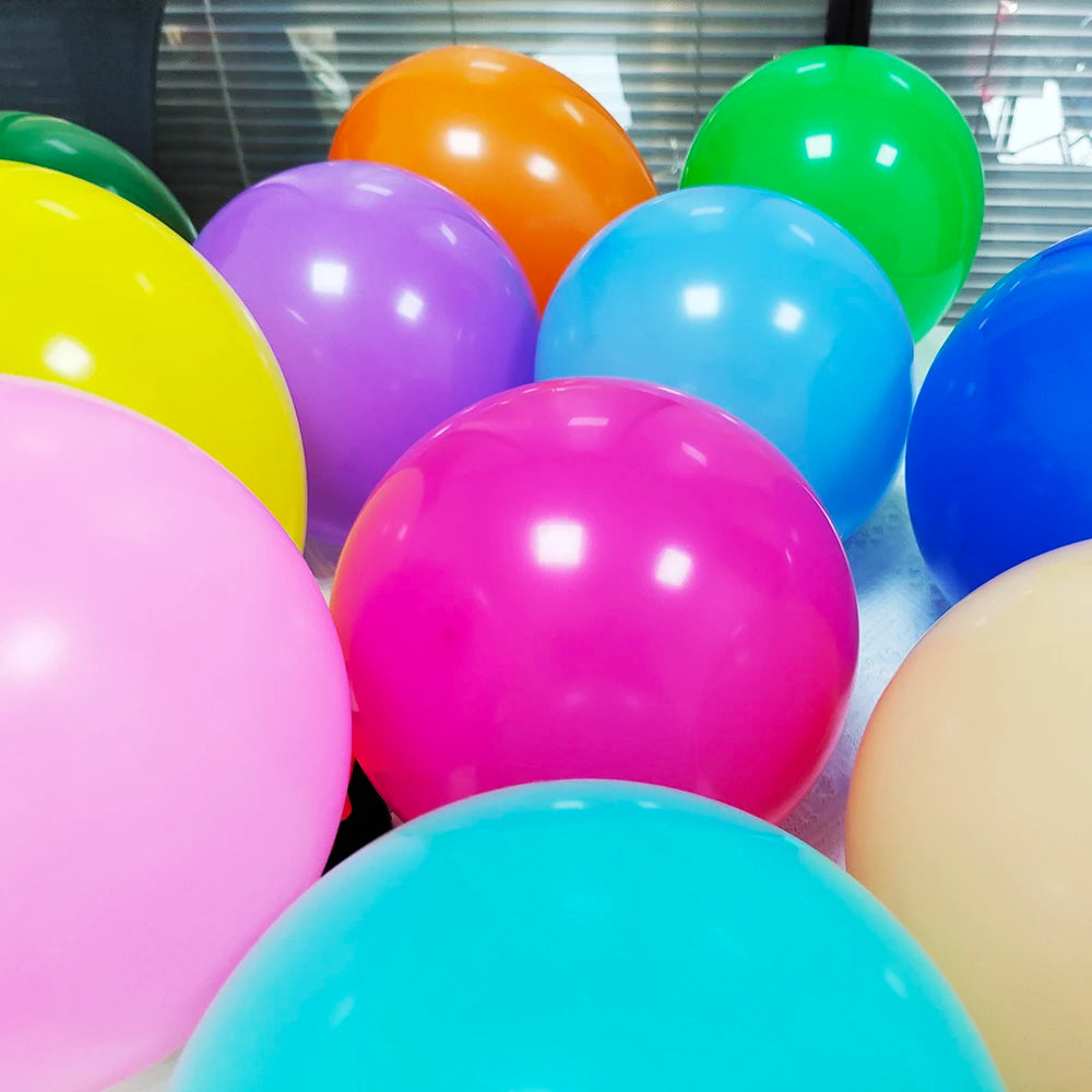 10/20/30Pcs 5/10/12Inch Matte Latex Balloon Happy Birthday Party Christmas Wedding Decoration Baby Gift Xmas Decoration Ball…