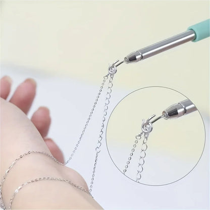 Help Wear Bracelet Tool Partner Jewelry Helper Fastening Aid Quickly Unfasten Hooking Equipment Pliers Clasps Ties Zipper Cr…