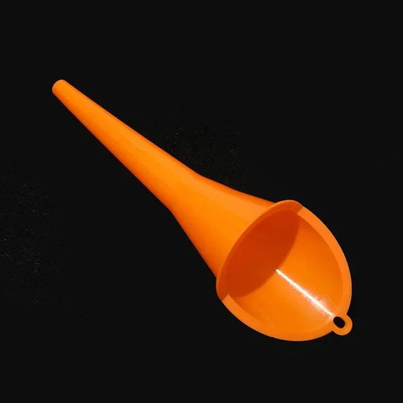 Car Long Stem Funnel Gasoline Oil Fuel Filling Tools Anti-splash Plastic Oil Funnel Motorcycle Refueling Tools Auto Accessor…