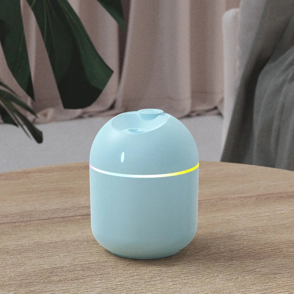270ML Air Humidifier Cool Mist Aroma Diffuser LED Night Light power-off protect USB Humidificador For Home Office - image 6