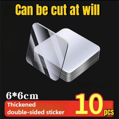 Double Sided Adhesive Tape Nano Reusable Super Strong Transparent Wall Stickers WaterProof Widely Used Wall Mount Sticker -…