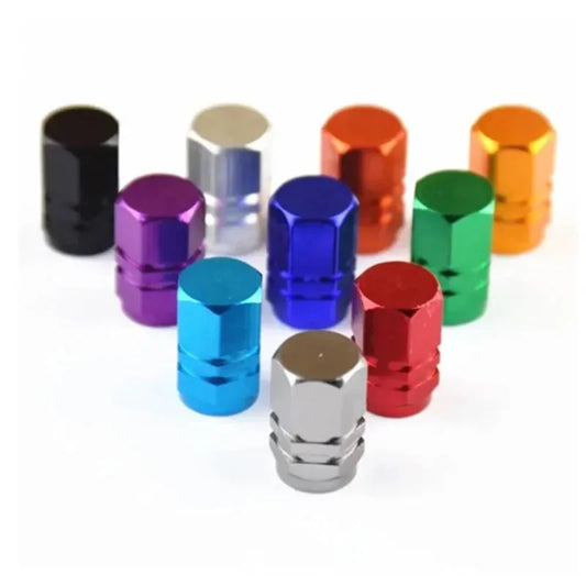 Tire Valve Stem Caps Decorative Tires Accessories Aluminum Alloy Nipple Wheel Caps For Cars Motorcycles Bicycle Cover Dustpr…