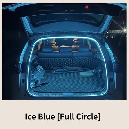 Car high brightness trunk lighting ambient light interior decoration LED wiring free automatic sensing tailgate light strip…