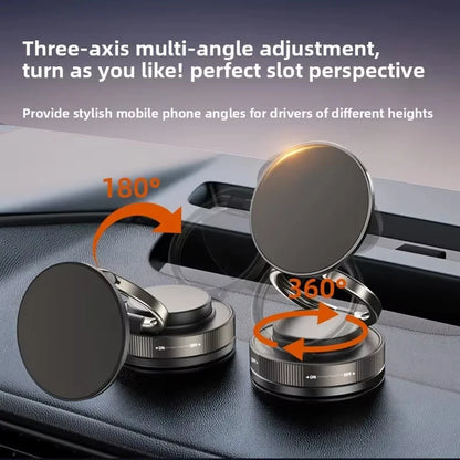T30 Vacuum Magnetic Phone Holder Stand, for Magsafe Suction Cup Phone MountAdjustable Swivel Lock, for Your Car/Gym/Mirror -…