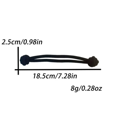 Simplicity Stretch Rubber Hair Ties for Women High Elasticity Fashion Girl Head Rope Scrunchie Hair Accessories - image 3