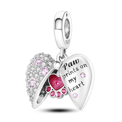 2026 Hot Sale Charms Bead 925 Sterling Silver Pink Butterfly Luminous Firefly Dangle Fit Bangle Bracelet Necklace DIY Jewelr…